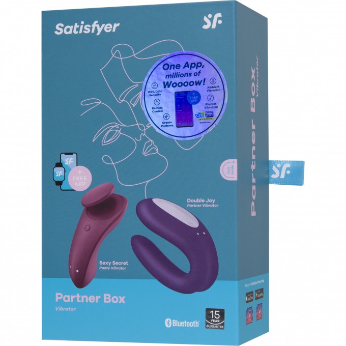 Набор многофункциональные стимуляторы для пар SATISFYER Box 1 J2018-98/1 Набор многофункциональные стимуляторы для пар SATISFYER Box 1 J2018-98/1