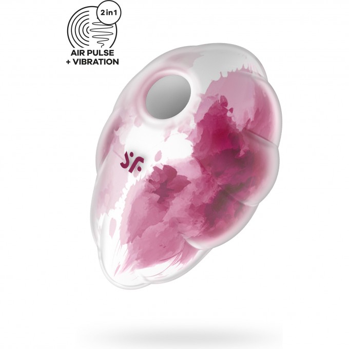 Вакуумный стимулятор клитора SATISFYER CLOUD DANCER, силикон, красный J2018-275-1 Вакуумный стимулятор клитора SATISFYER CLOUD DANCER, силикон, красный J2018-275-1