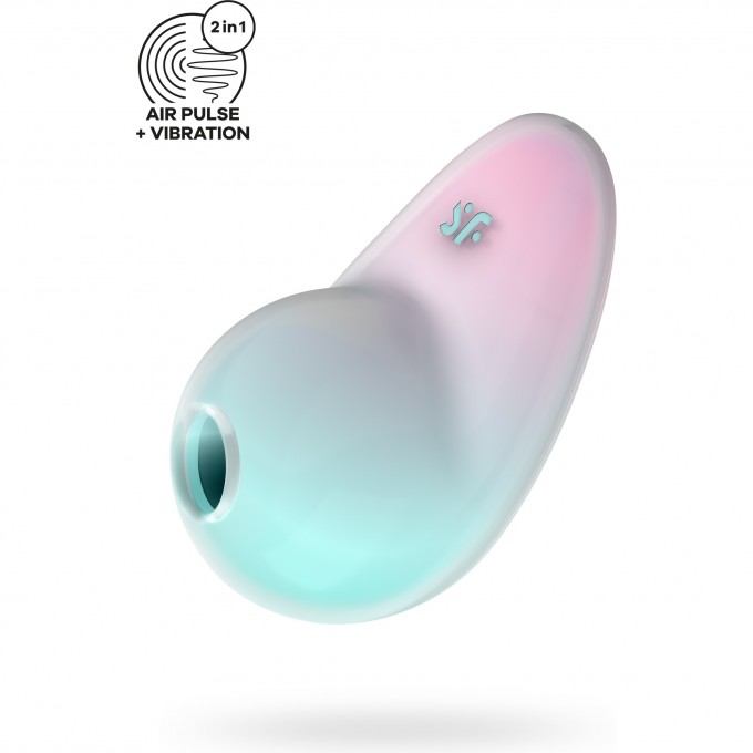 Вакуумный стимулятор клитора SATISFYER PIXIE DUST, силикон, зеленый J2018-272-1 Вакуумный стимулятор клитора SATISFYER PIXIE DUST, силикон, зеленый J2018-272-1